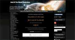 Desktop Screenshot of endoftheworld2012.net